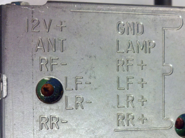 10 ohm speaker delco radio