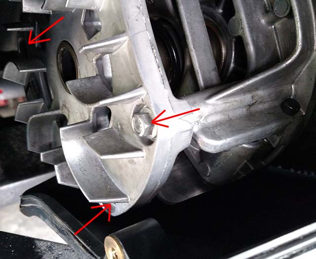 John Deere Gator AM144323 Clutch Face plate removal