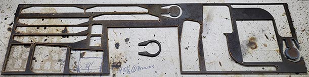 GM Chevy Express 3500 Track Panhard Bar CNC Plasma Cutter