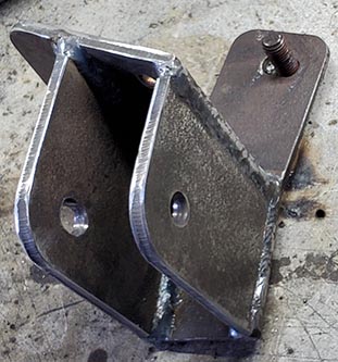 GM Chevy Express 3500 Track Panhard Bar Frame Mount Welded Bolt