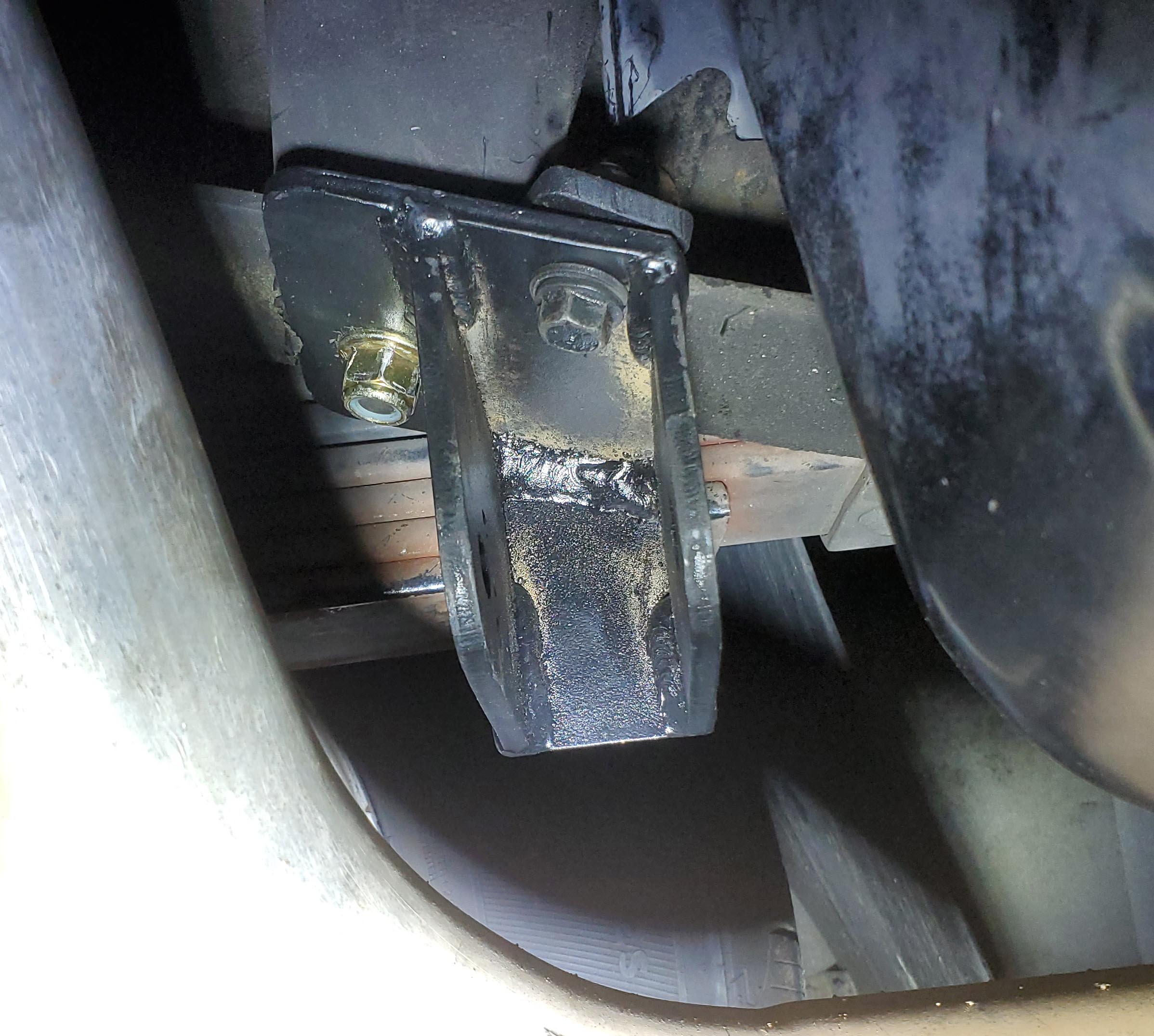 GM Chevy Express 3500 Track Panhard Bar Frame Mount