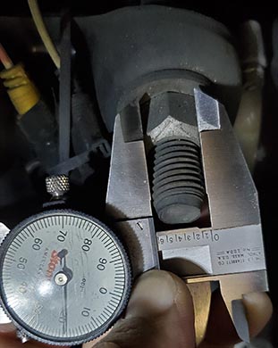 GM Chevy Express 3500 Axle bolt diameter