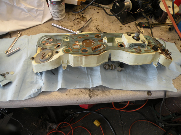 removing tach board