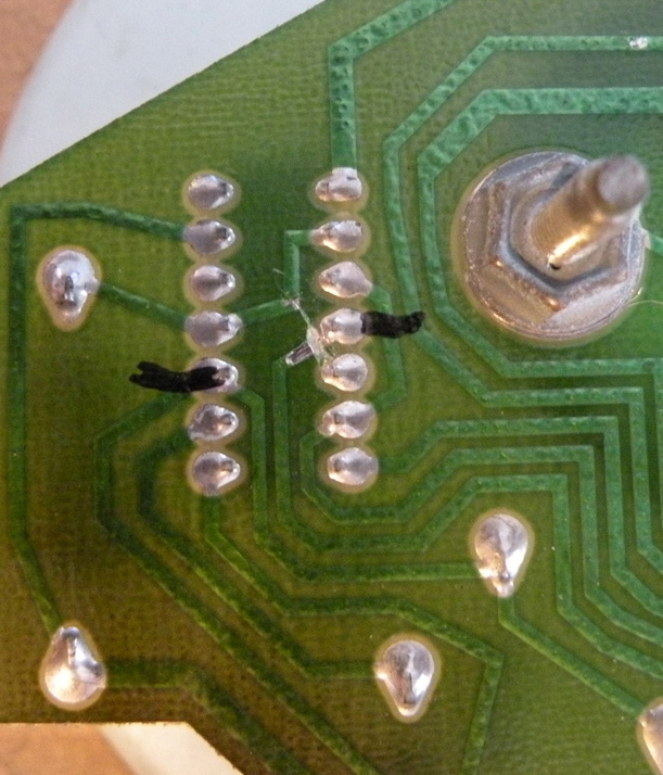 the proper trace to cut