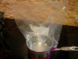 collecting steam for solid free-sample